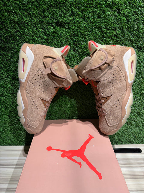 Jordan 6 Retro Travis Scott British Khaki Sz 11M