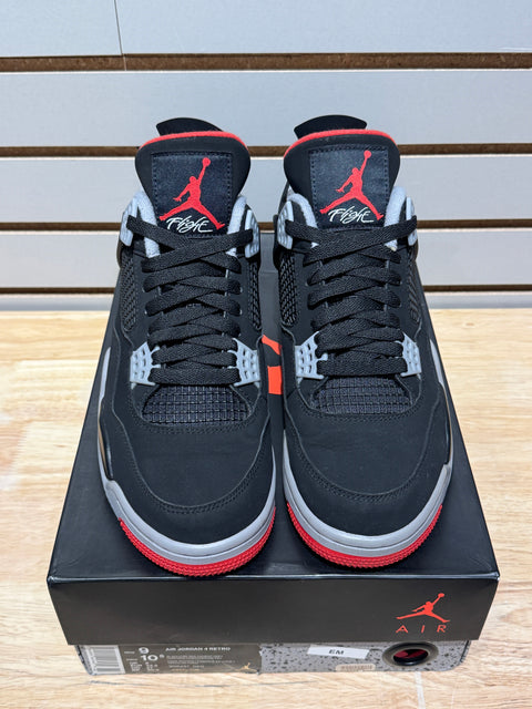 Jordan 4 Retro Bred (2019) Sz 9