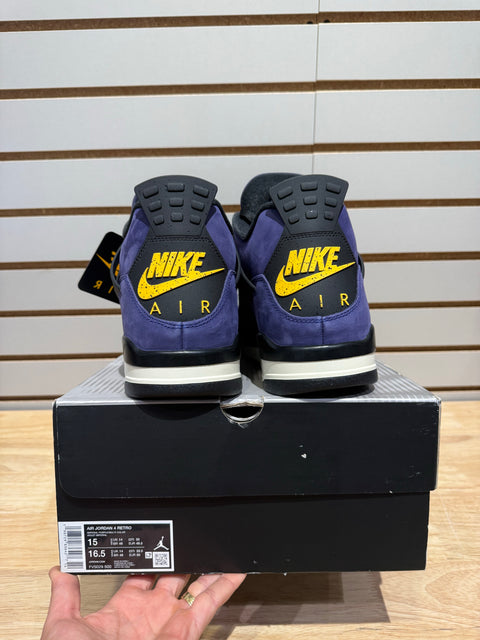 Jordan 4 Retro Lakers Sz 15