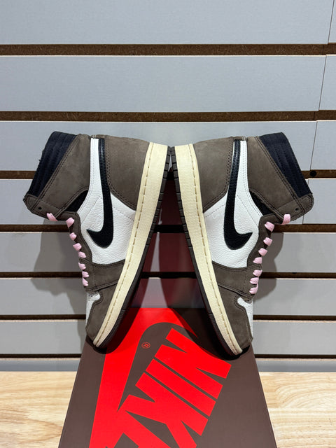 Jordan 1 Retro High OG SP Travis Scott Mocha Sz 8