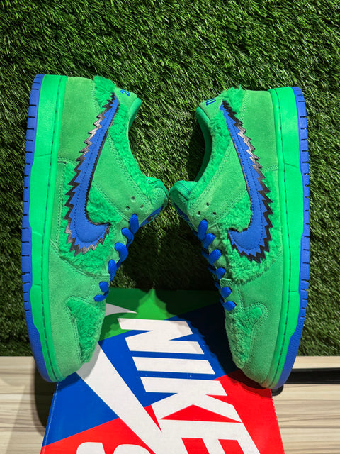 Nike SB Dunk Low Grateful Dead Bears Green Sz 12M