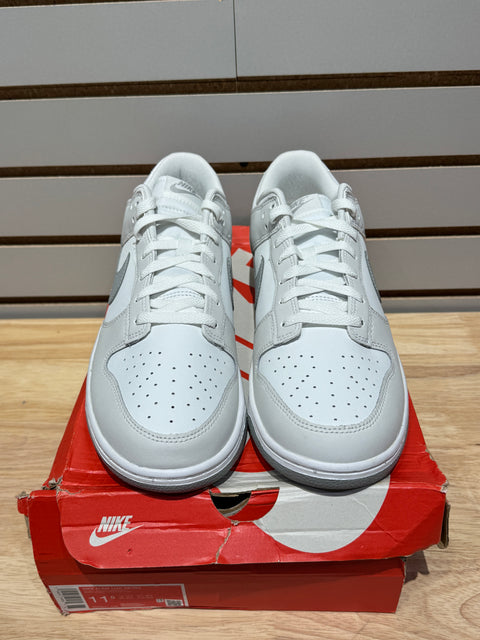 Nike Dunk Low Retro Summit White Light Smoke Grey Sz 11.5
