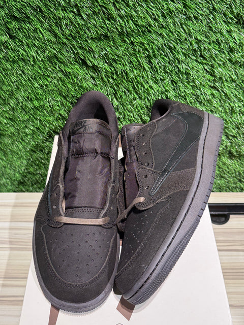 Jordan 1 Retro Low OG SP Travis Scott Velvet Brown Sz 9M