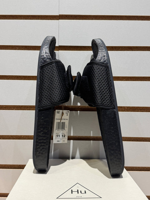 adidas Chancletas HU Pharrell Core Black Sz 11