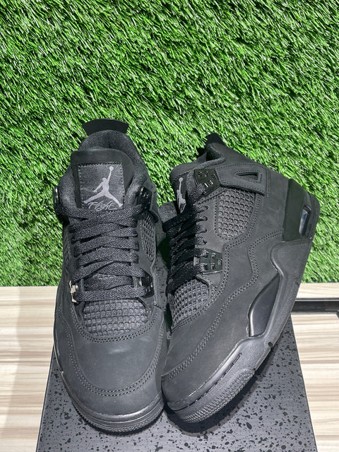 Jordan 4 Retro Black Cat (2025) (GS) Sz 7Y