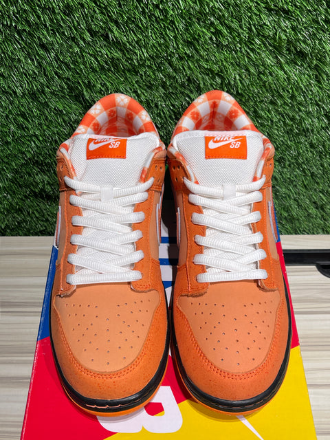 Nike SB Dunk Low Concepts Orange Lobster Sz 10.5M