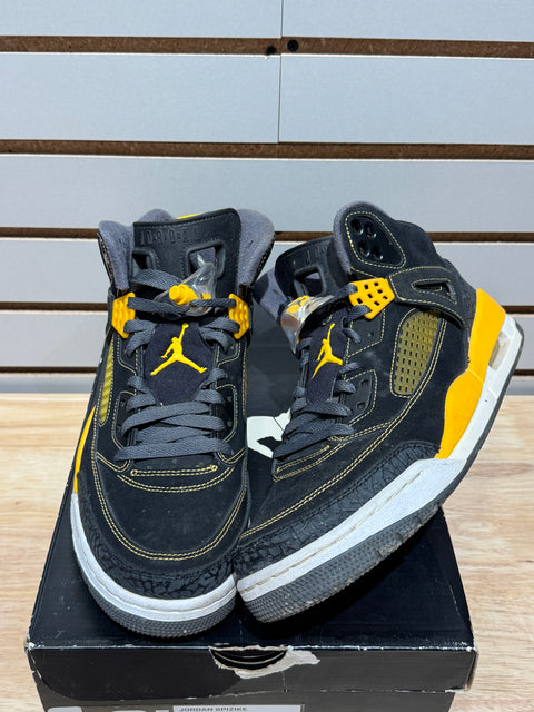 Jordan Spizike Black University Gold Sz 9.5