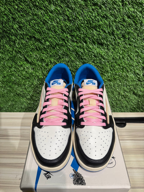 Jordan 1 Retro Low OG SP Fragment x Travis Scott Sz 8
