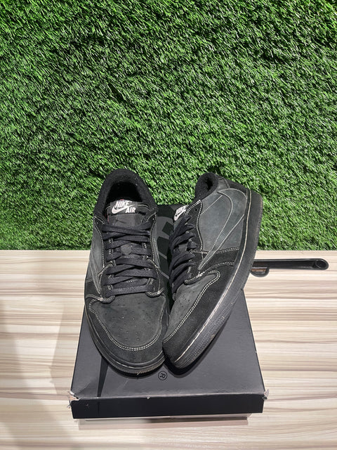 Jordan 1 Retro Low OG SP Travis Scott Black Phantom Sz 13