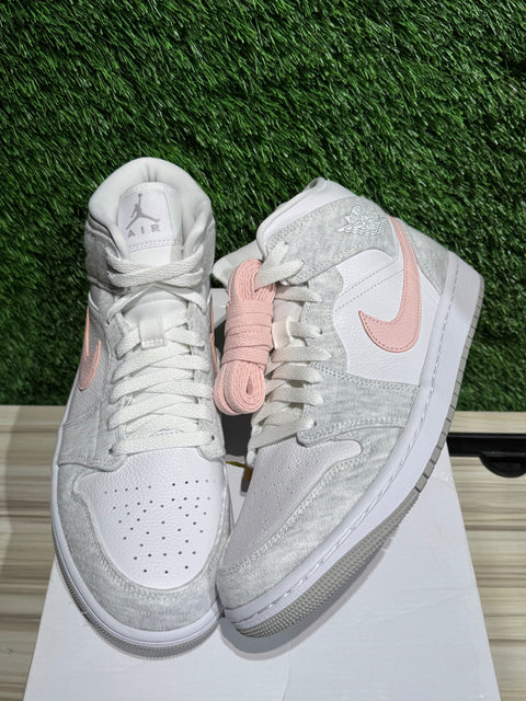 Jordan 1 Mid SE Light Iron Ore (Women's) Sz 10M