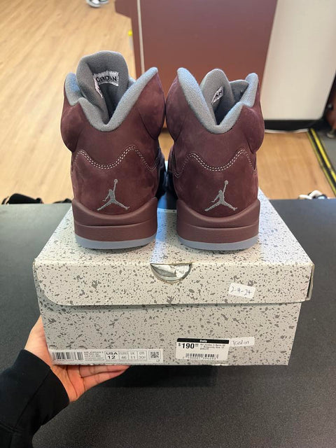 Jordan 5 Retro Burgundy (2023) Sz 12