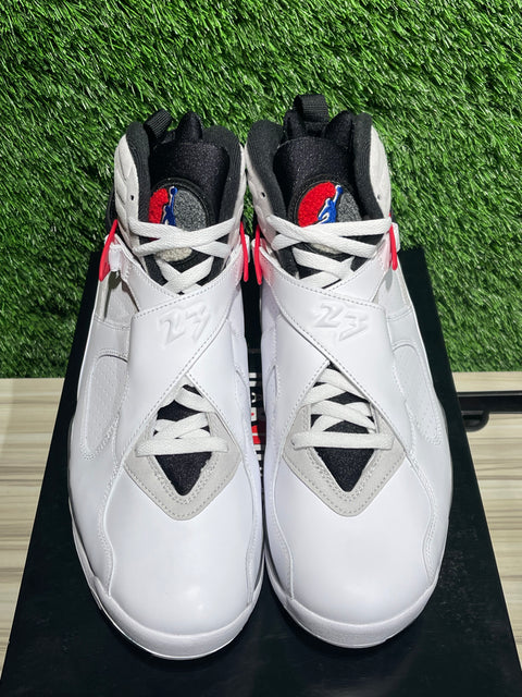 Jordan 8 Retro White True Red (2025) Sz 13M