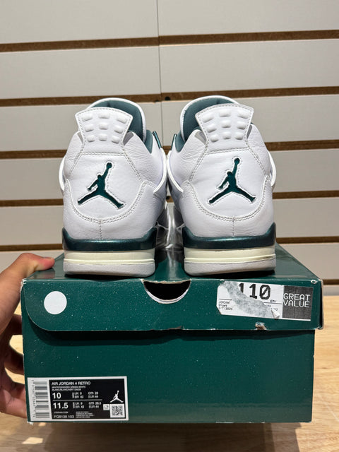 Jordan 4 Retro Oxidized Green Sz 10