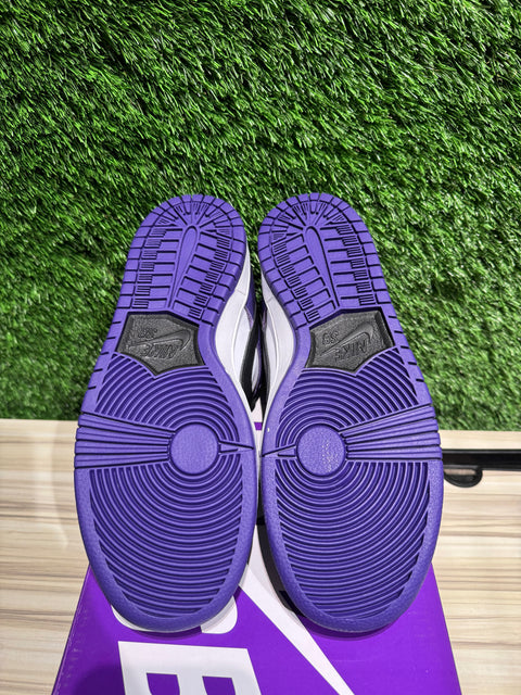 Nike SB Dunk Low Court Purple Sz 8