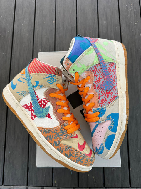 Nike SB Dunk High Thomas Campbell What the Dunk