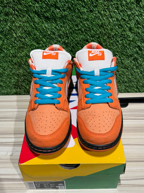 Nike SB Dunk Low Concepts Orange Lobster Sz 8.5