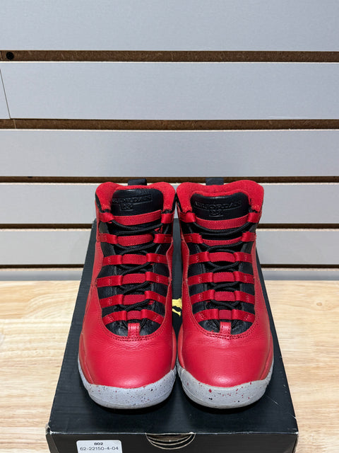 Jordan 10 Retro Bulls Over Broadway Sz 4Y/5.5W