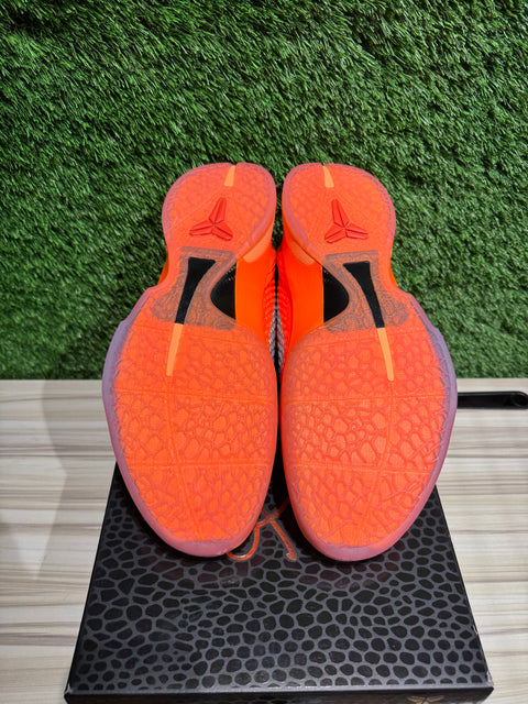 Nike Kobe 6 Protro Total Orange Sz 13