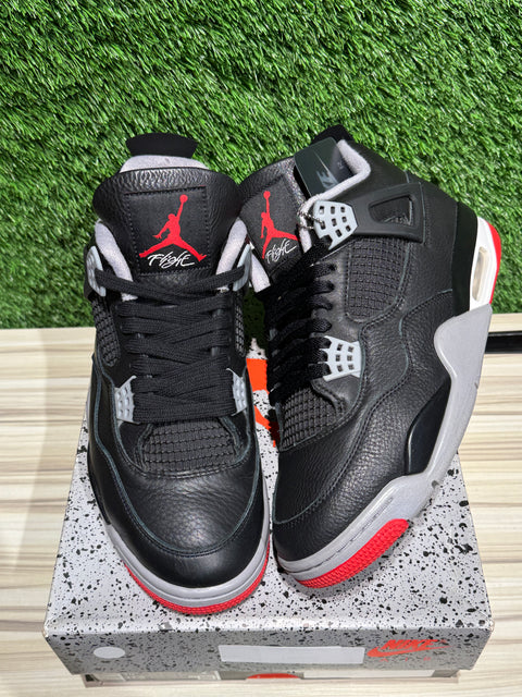 Jordan 4 Retro Bred Reimagined Sz 10