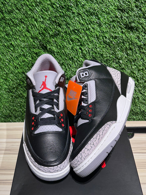 Jordan 3 Retro OG Black Cement (2024) Sz 9M