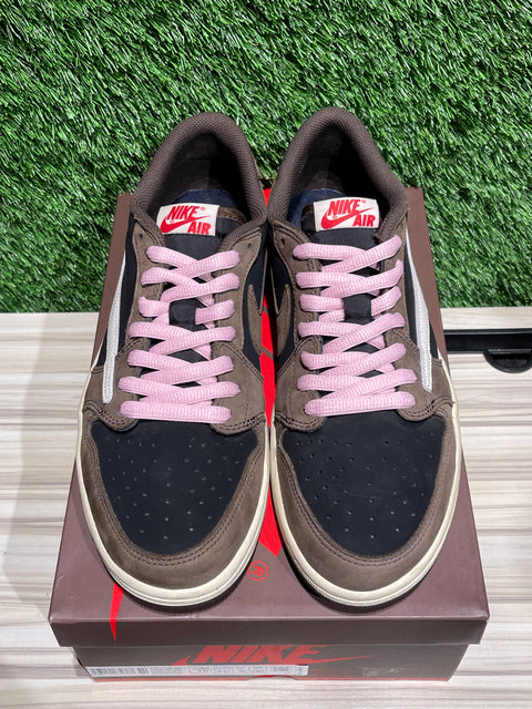 Jordan 1 Retro Low OG SP Travis Scott Mocha Sz 10.5