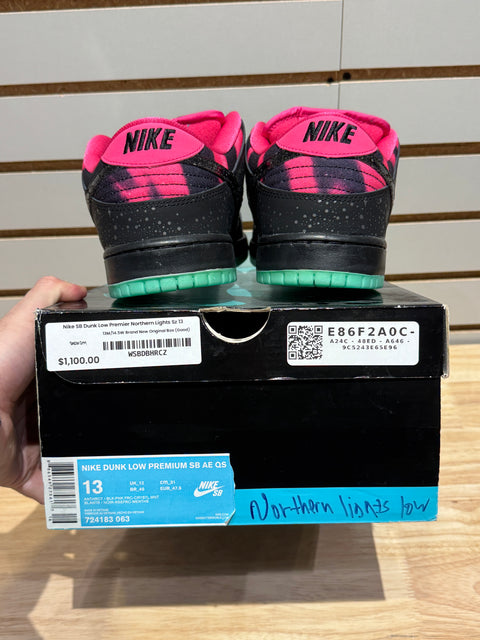Nike SB Dunk Low Premier Northern Lights Sz 13