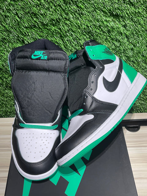 Jordan 1 Retro High OG Lucky Green Sz 9.5