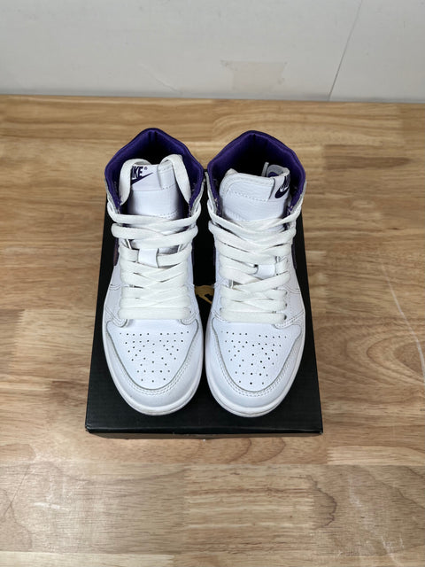 Jordan 1 Low Court Purple White