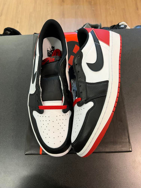 Jordan 1 Retro Low OG Black Toe (2023) Sz 13