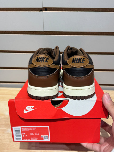 Nike Dunk Low Brown Black (GS) Sz 7Y
