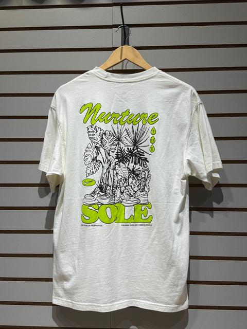 Nike Nurture The Sole Tee White Sz M