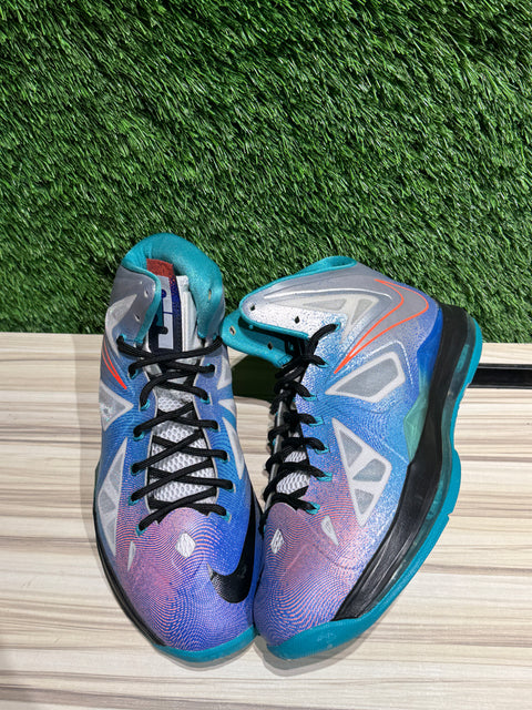 Nike LeBron X Re-Entry Sz 9.5