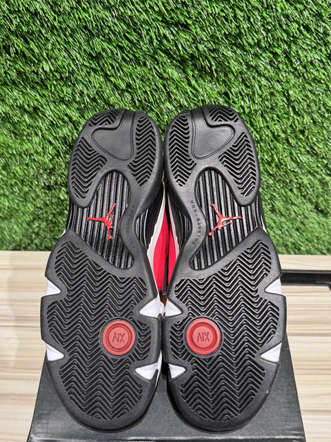 Jordan 14 Retro Gym Red Toro (GS) Sz 6Y