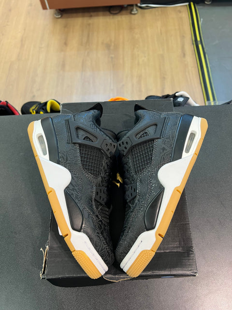 Jordan 4 Retro Laser Black Gum