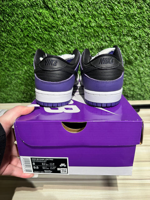Nike SB Dunk Low Court Purple Sz 8