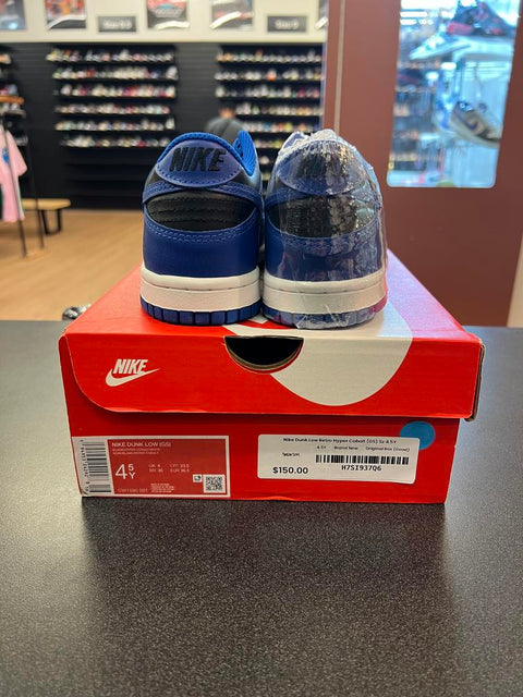 Nike Dunk Low Retro Hyper Cobalt (GS) Sz 4.5Y