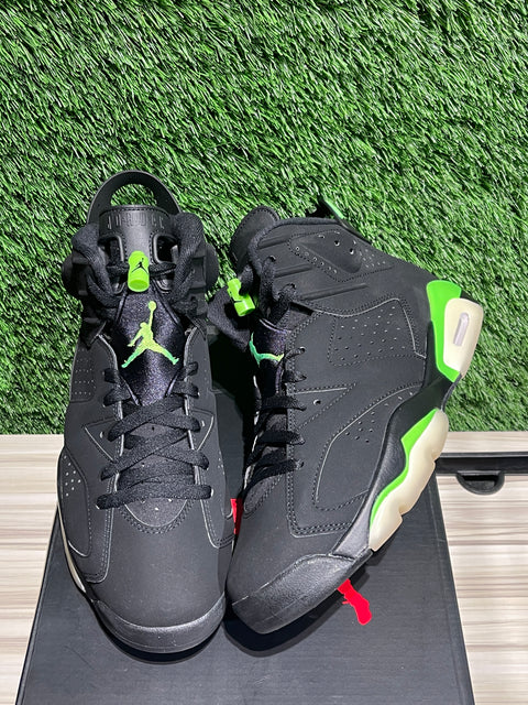 Jordan 6 Retro Electric Green Sz 9.5