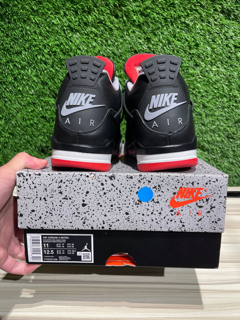 Jordan 4 Retro Bred Reimagined Sz 11M