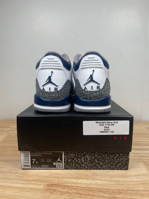 Jordan 3 Retro Midnight Navy