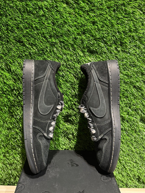 Jordan 1 Retro Low OG SP Travis Scott Black Phantom Sz 6.5M