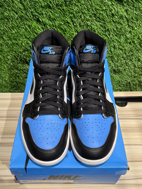 Jordan 1 Retro High OG UNC Toe Sz 10.5M