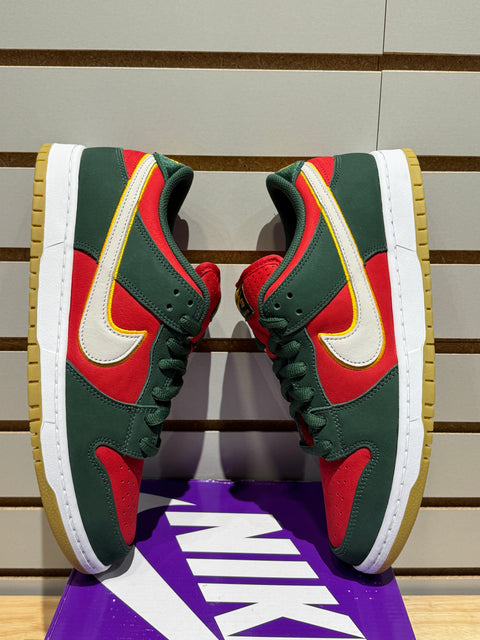 Nike SB Dunk Low Pro PRM Seattle Supersonics Sz 11.5M