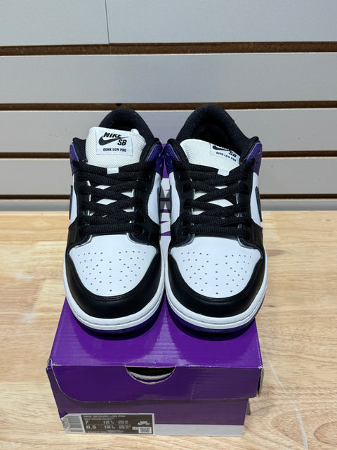 Nike SB Dunk Low Court Purple Sz 7