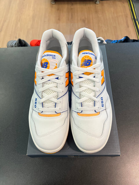 New Balance 550 White Vibrant Orange