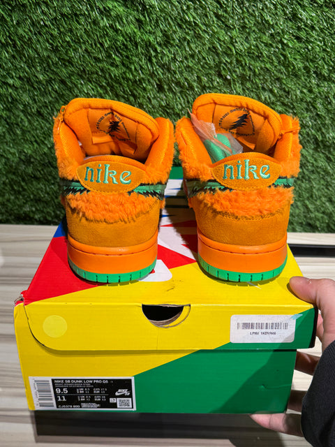 Nike SB Dunk Low Grateful Dead Bears Orange Sz 9.5M