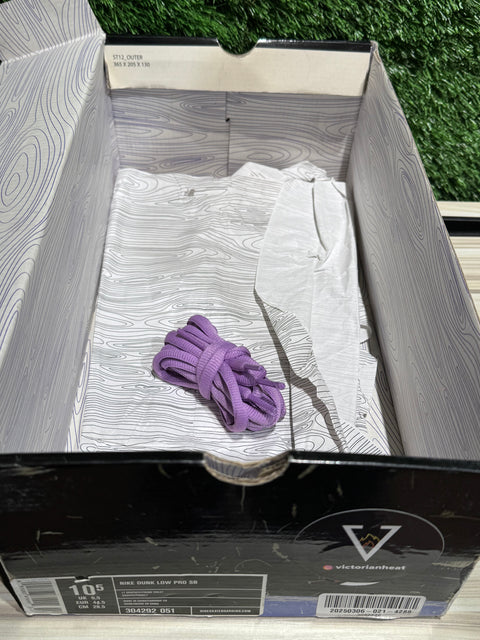 Nike SB Dunk Low Purple Pigeon Sz 10.5M