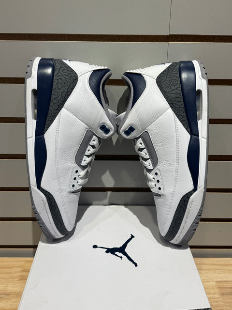 Jordan 3 Retro Midnight Navy Sz 13