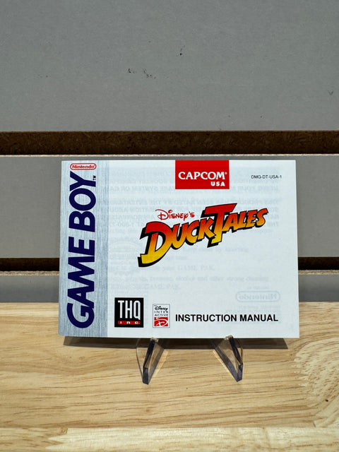 Vintage Ducktales 1 (Nintendo Game Boy Gameboy) Complete in Box CIB