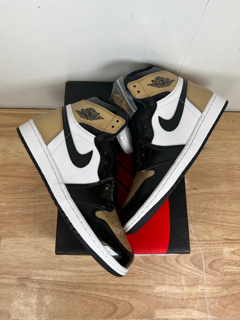 Jordan 1 Retro High NRG Patent Gold Toe