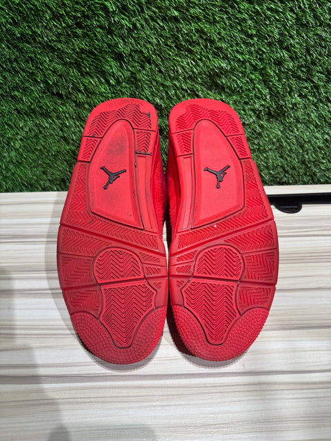 Jordan 4 Retro Flyknit Red Sz 11